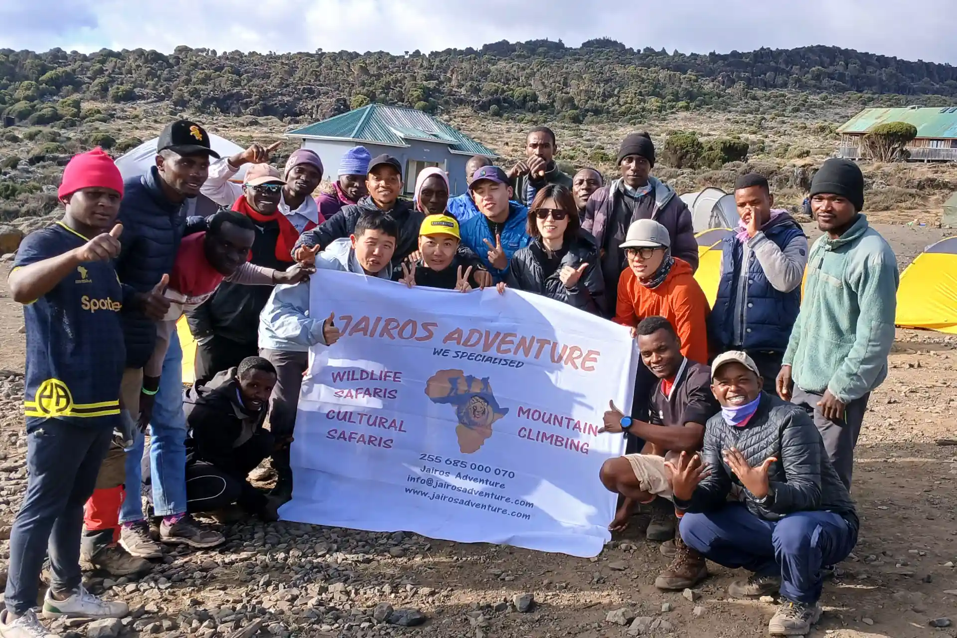 6-day climbing Rongai Route