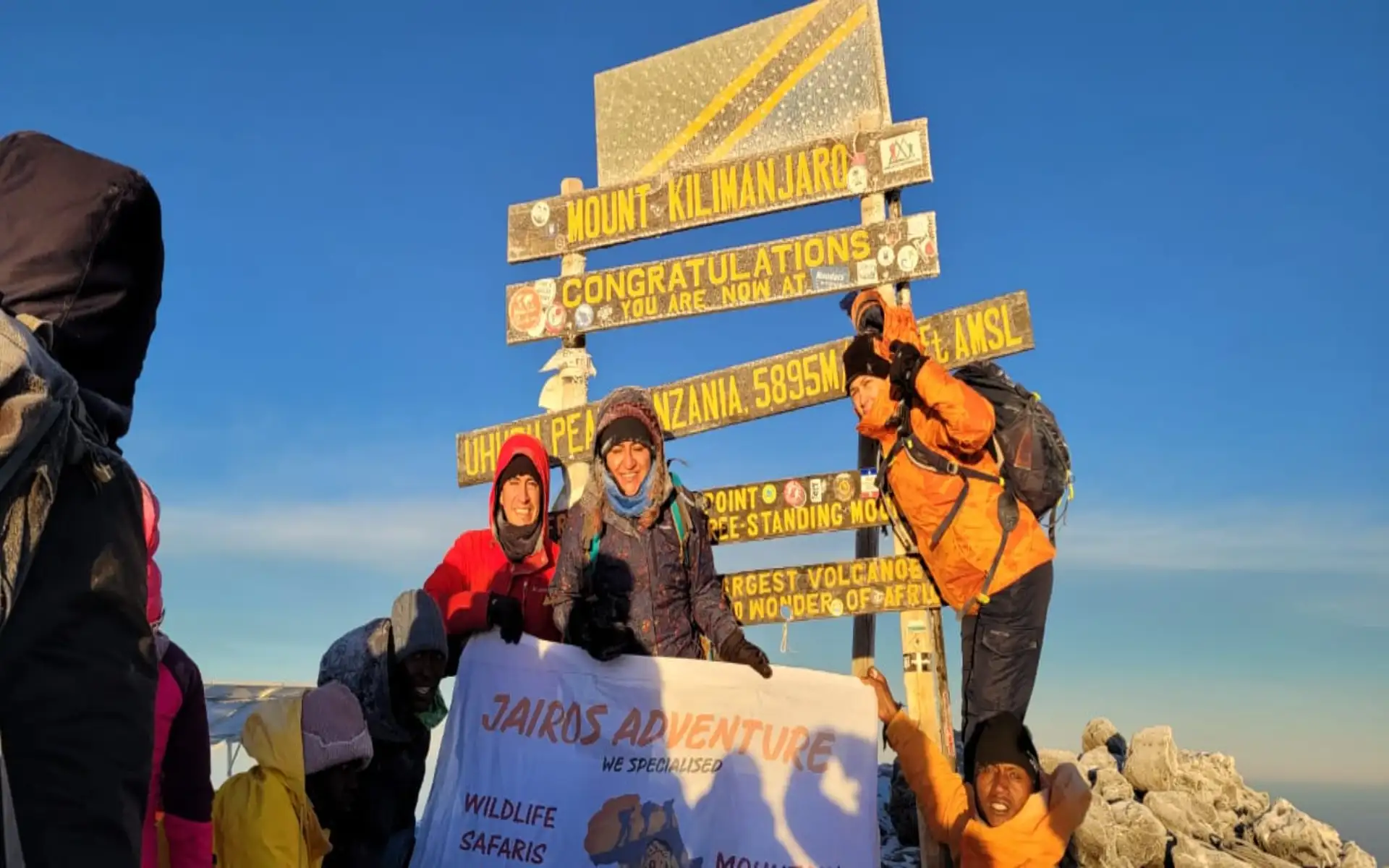 Summit Day then down to Horombo Hut