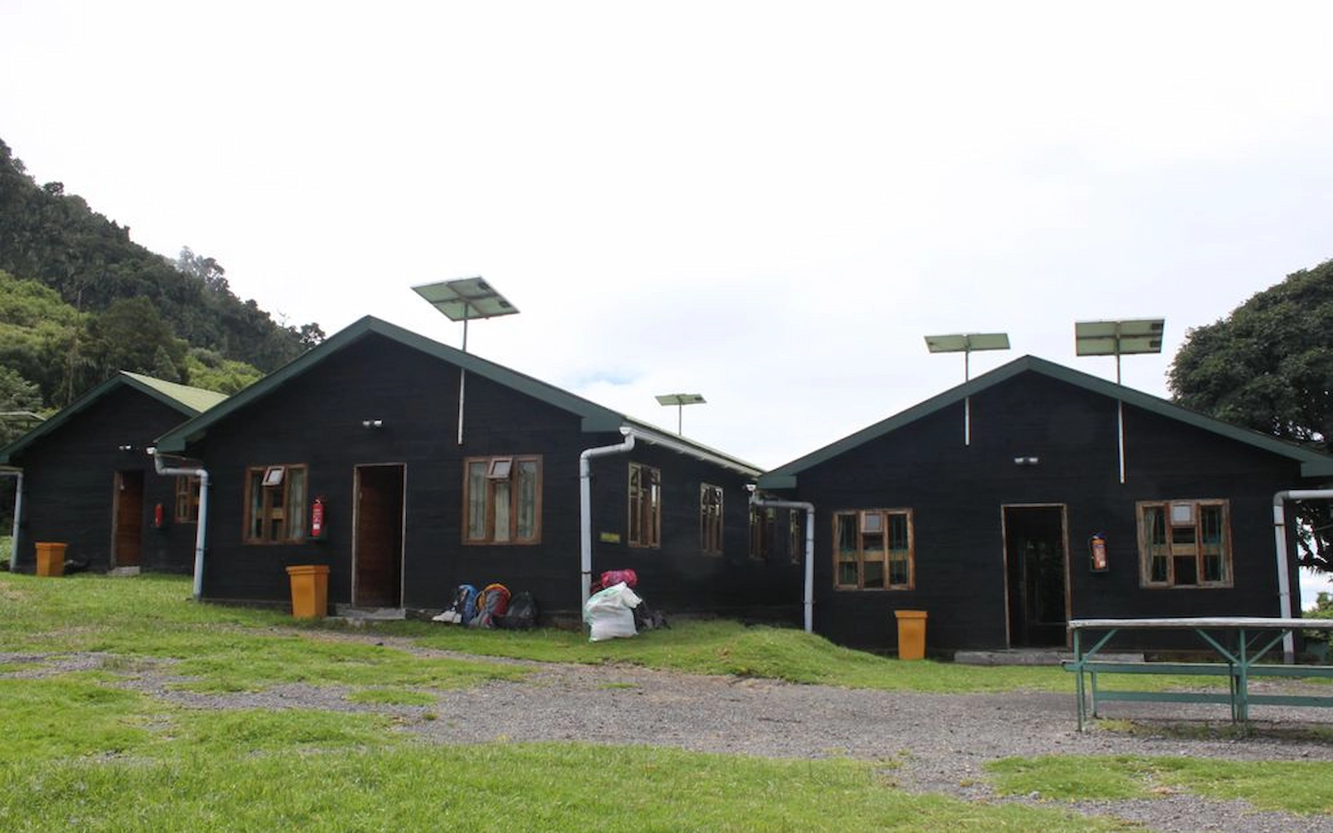Hotel to Momella gate to Miriakamba Hut
