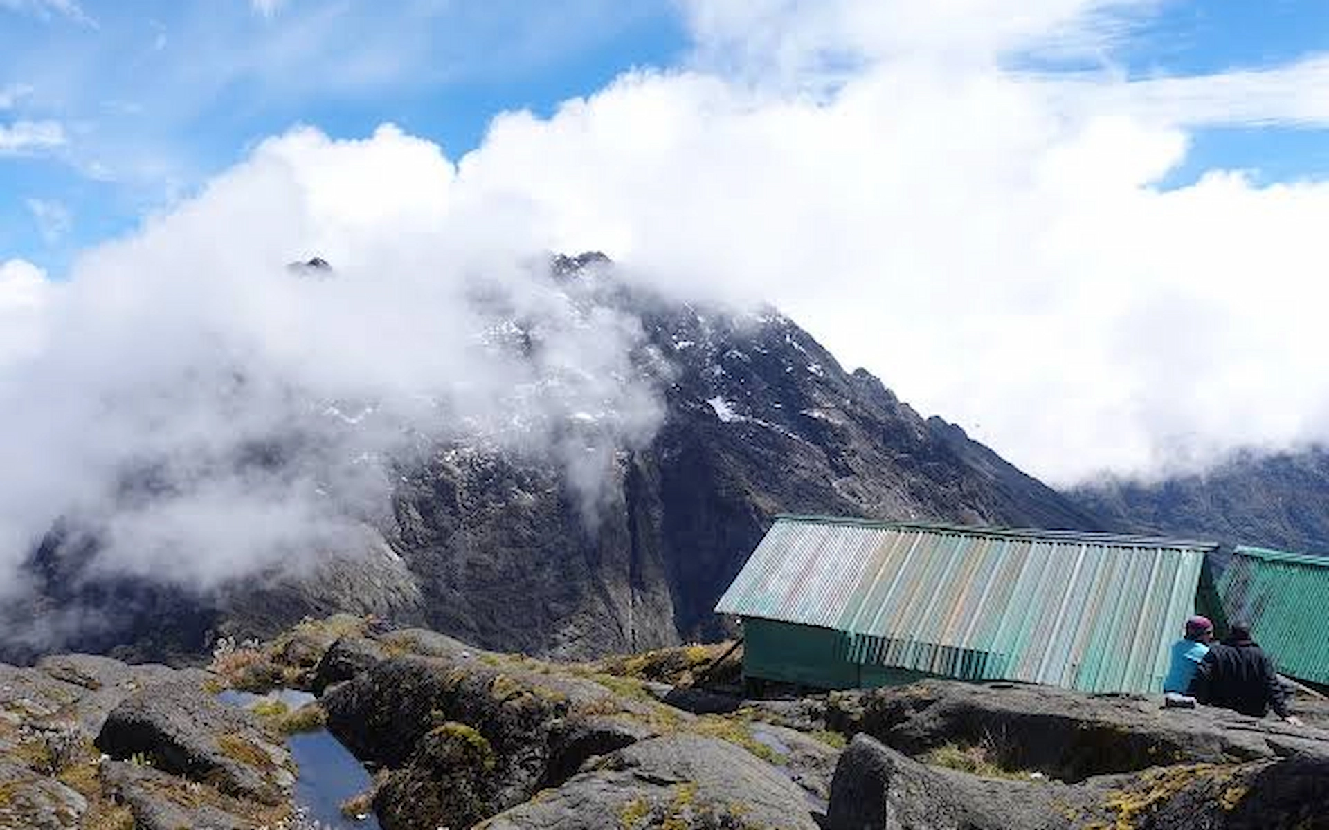 Bujuku (3962m asl.) – Elena Camp (4541m asl)
