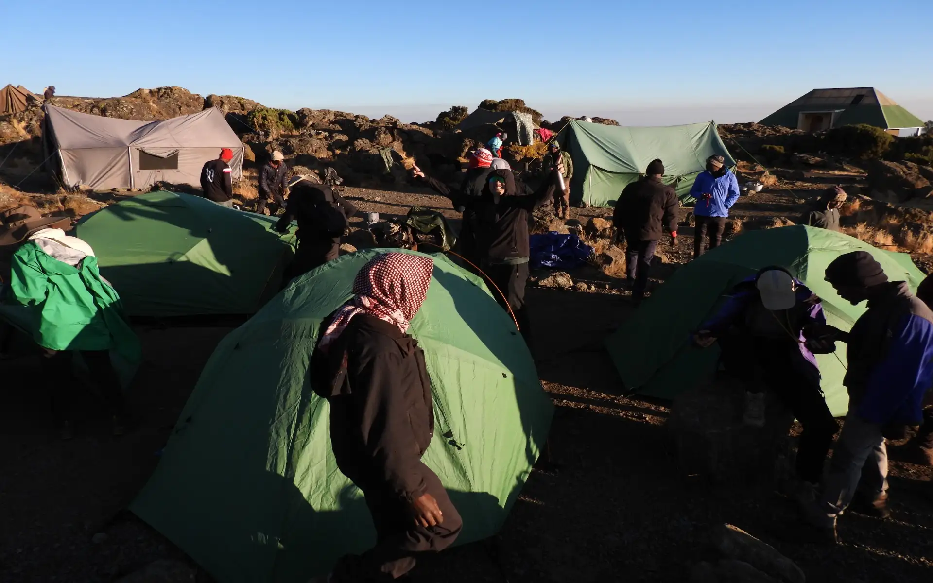 Simba Camp (2570m) to Kikelelwa camp (3700m)urpose of Day