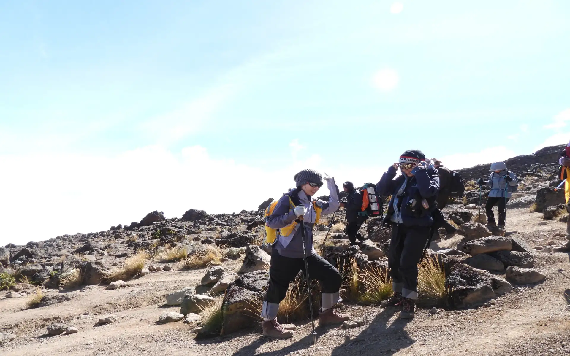  Saddle Hut to Socialist Peak to Miriakamba Hut