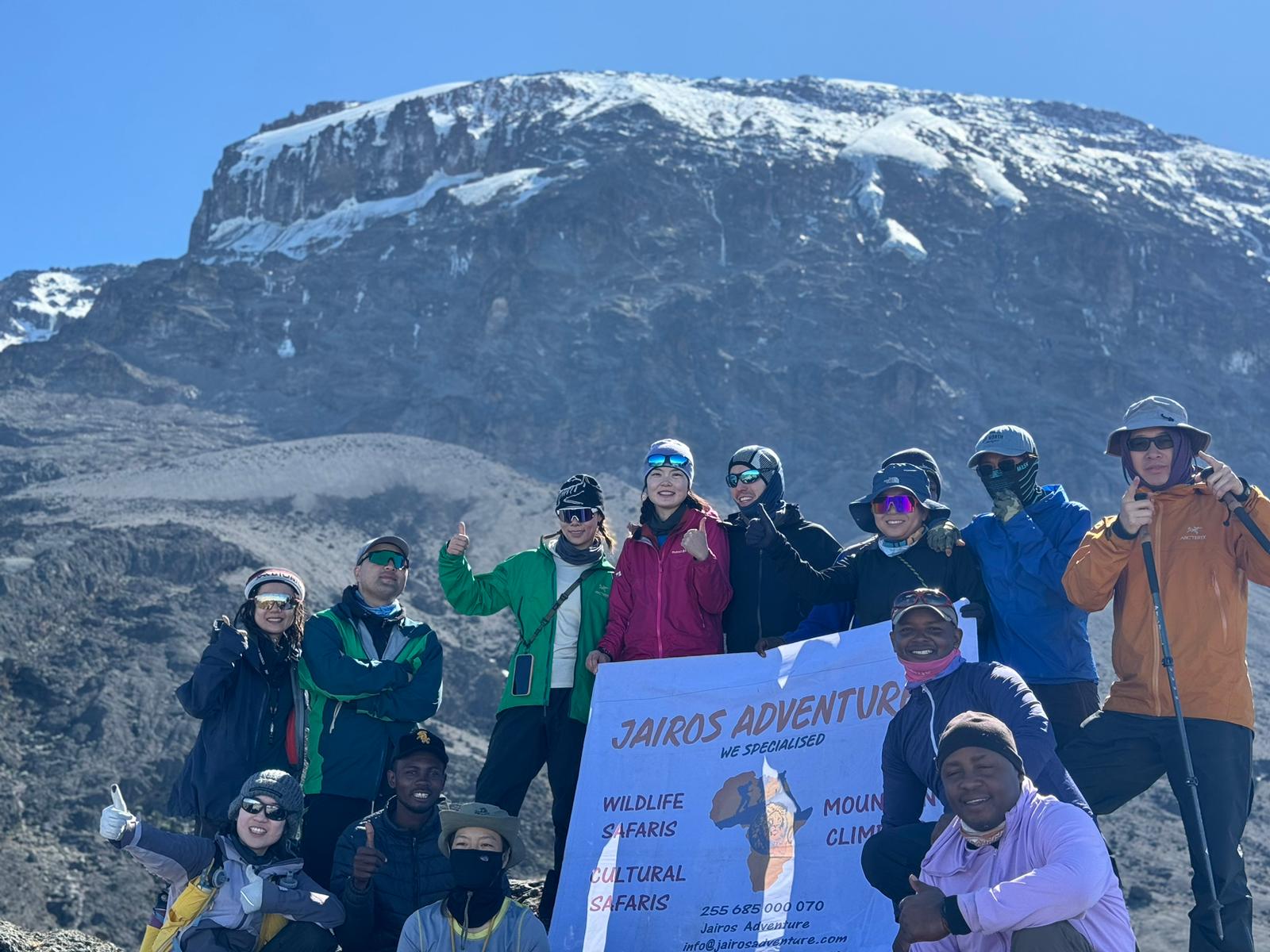 Horombo Hut (3720m) to Marangu Gate (1860m)