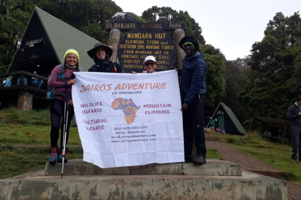 5-day climbing Marangu Route