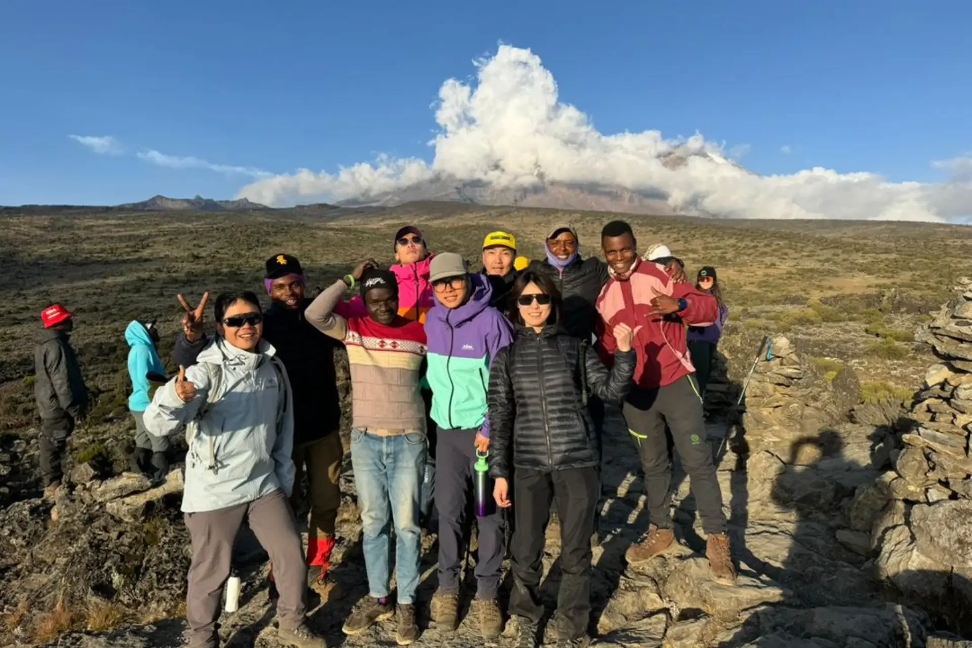 7-days climbing Machame Route itinerary